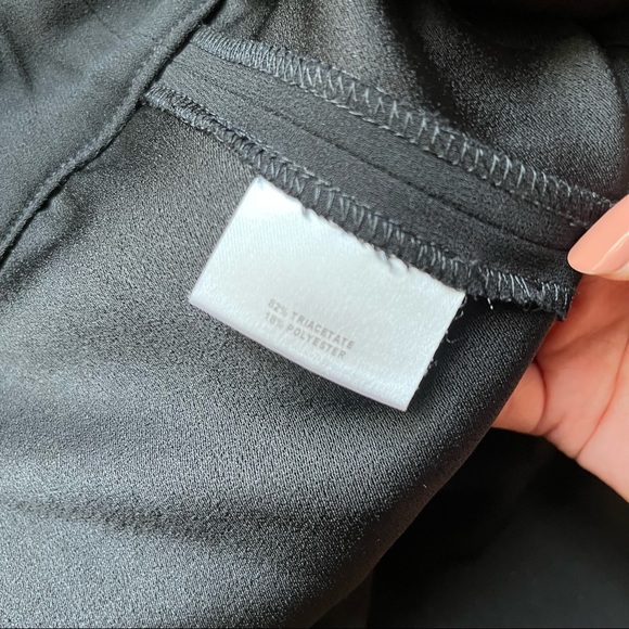 NWOT black crepe Judith & Charles pants - Picture 7 of 11